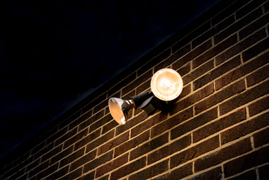 flood-lights for increased security and lights up your home exteriors