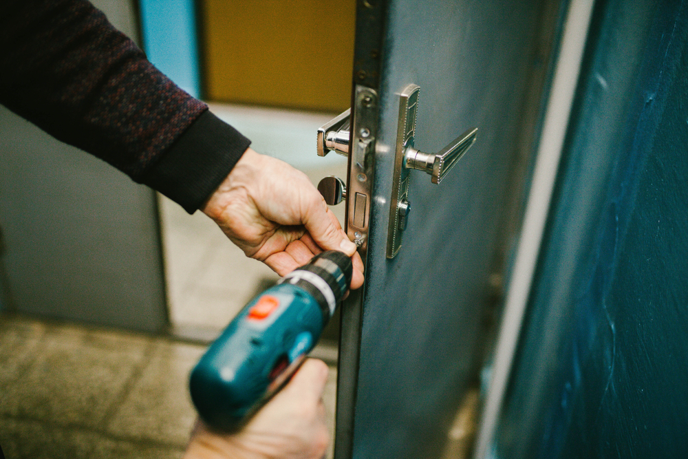 locksmith repairing residential lock