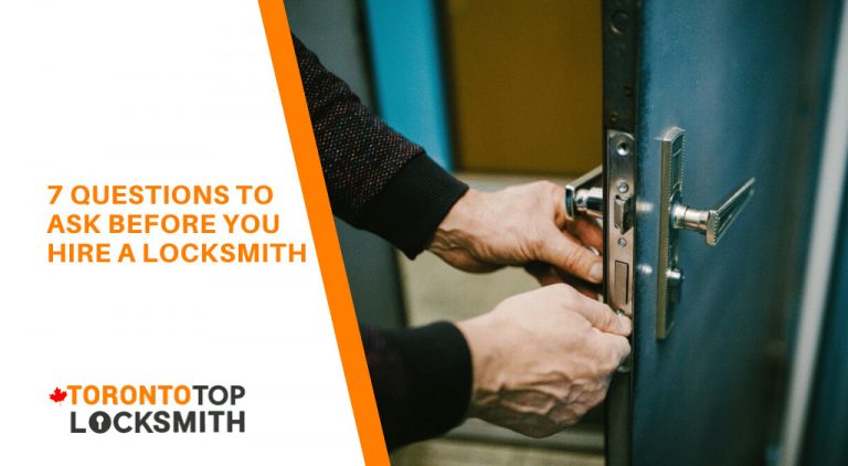 7 questions to ask a locksmith