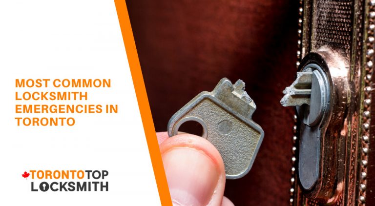 Most common locksmith emergencies in Toronto