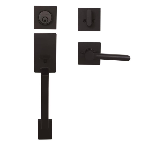 Gatehouse – Parma / Maidstone Keyed Entry Handleset / Finish: Matte Black