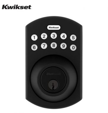 Kwikset - 264 Traditional Electronic Deadbolt / Keypad (Iron Black)